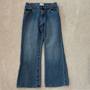 The Children's Place Bootcut Adjustable Waist Medium Wash Jeans Denim Boys Sz 10